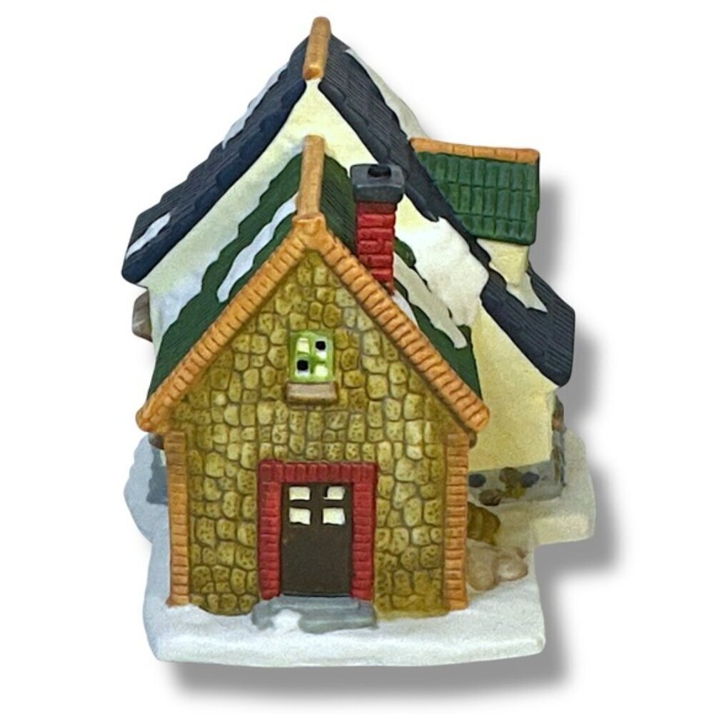 Vintage Village Lighted House Miller Dickens Collectible Towne Series Mill 1995 - Picture 5 of 16